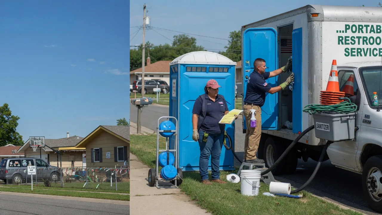 Portable Toilet Rental in Dexter, IA near me